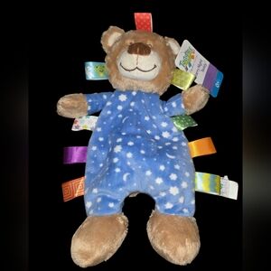 TaGgies Starry Night Teddy Bear Lovey Soft Toy